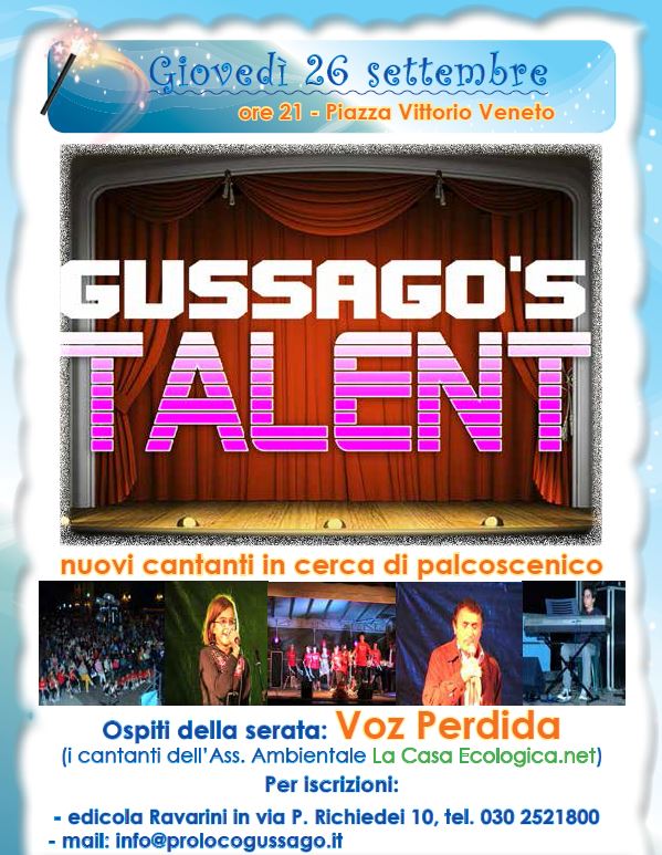 Gussago's Talent - Autunno a Gussago 2013