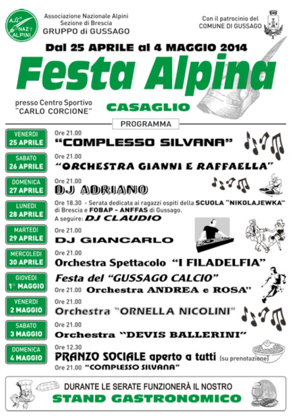 Festa Alpina 2014