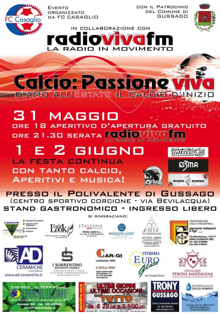 Calcio: passione Viva 2014