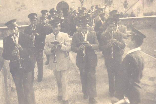 Banda Gussaghese anno 1950
