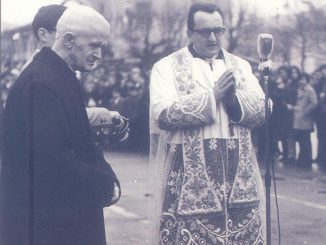 17 novembre 1968: ingresso a Gussago di don A. Porta a Gussago