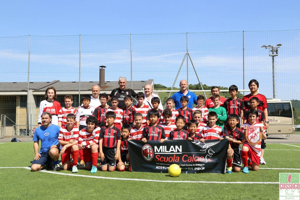 Fotogallery Amichevole Gussago Calcio-Milan Academy Giappone