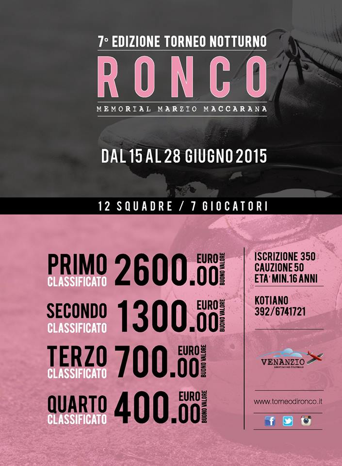 Torneo di Ronco 2015