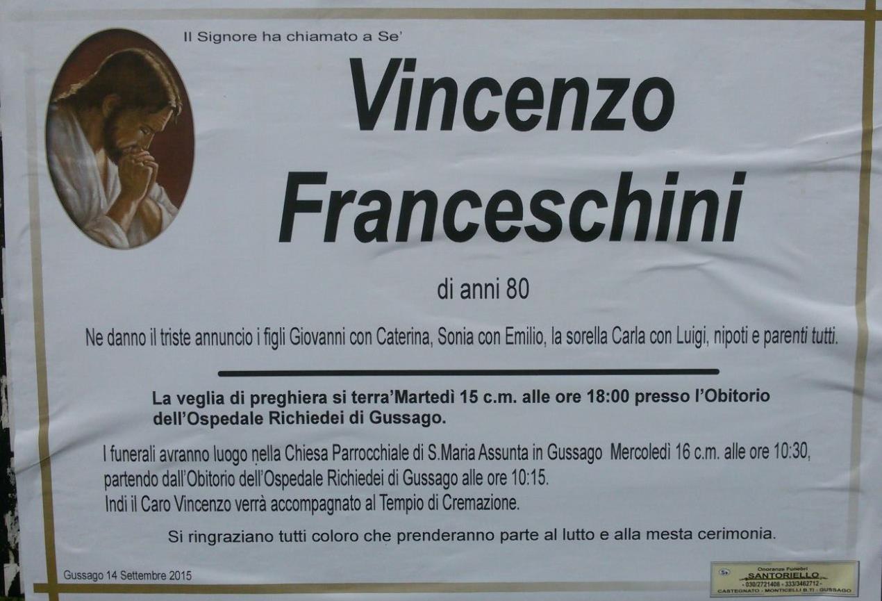 Necrologio Franceschini Vincenzo 2015