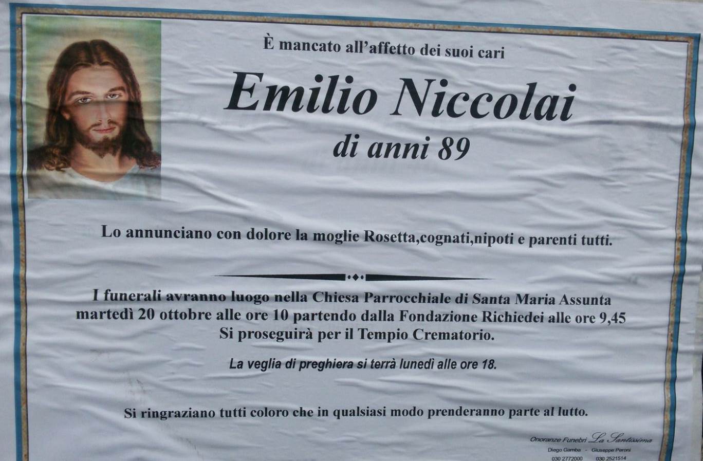Necrologio Emilio Niccolai 2015