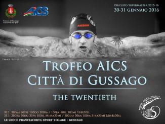 Trofeo AICS Città di Gussago nuoto master 2016