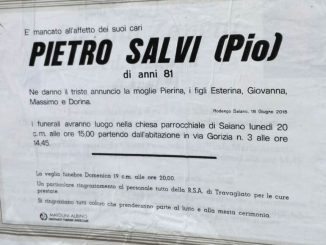 Necrologio Pietro Salvi 2016
