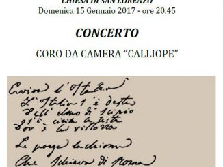 Concerto Calliope gennaio 2017