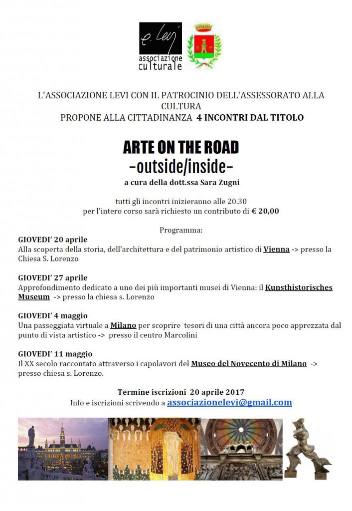 Corso Arte on the road Levi 2017