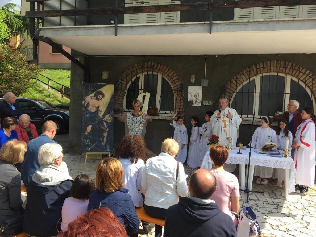 Quadro San Girolamo Civine Francesca Adamo 2017