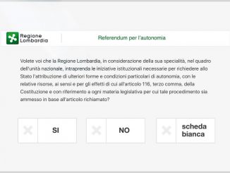 Referendum Lombardia ottobre 2017