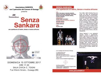 Spettacolo "Senza Sankara" ottobre 2017