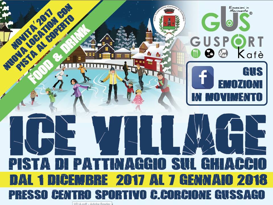 Ice Village dicembre 2017 gennaio 2018