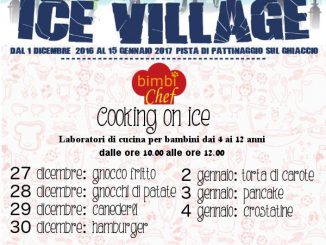 Ice Village Cooking on ice 2017