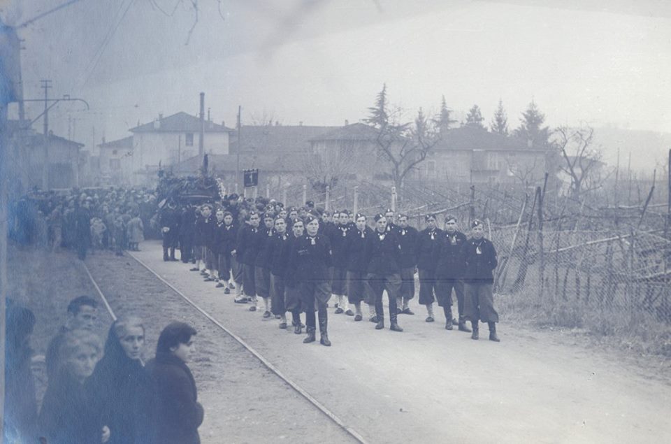 Fotogallery funerali sciagura aviatoria cielo Lucca nel 1939