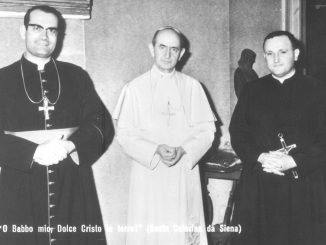 Papa Paolo VI padre Piero M. Bonometti 1969