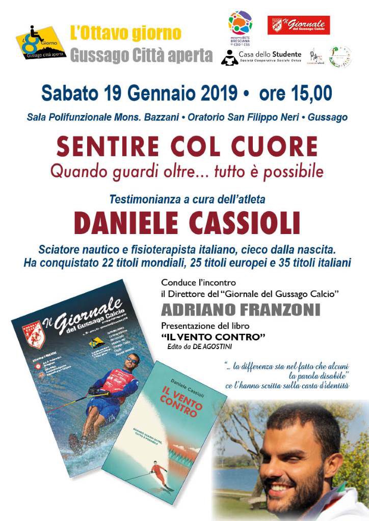 Incontro Daniele Cassioli gennaio 2019