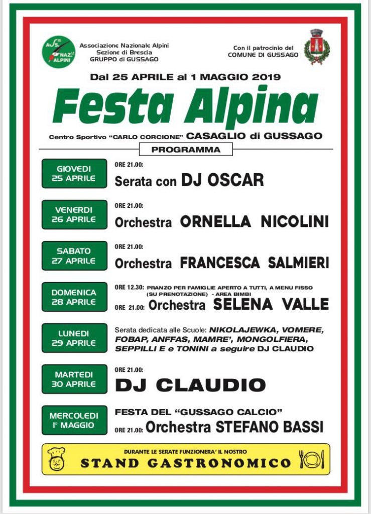 Festa Alpina 2019