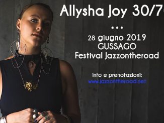 Concerto Allysha Joy giugno 2019