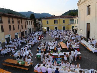 Fotogallery cena San Lorenzo in bianco luglio 2019