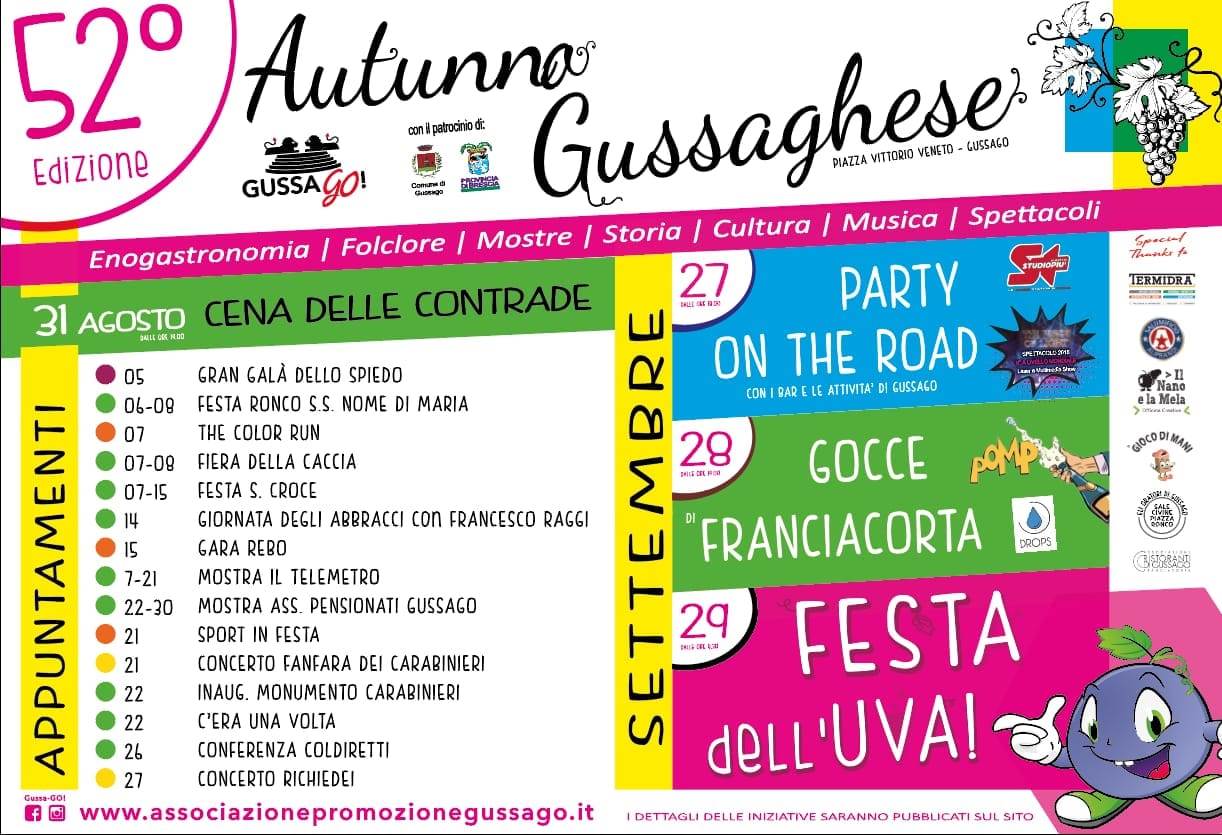 52^ Autunno Gussaghese 2019