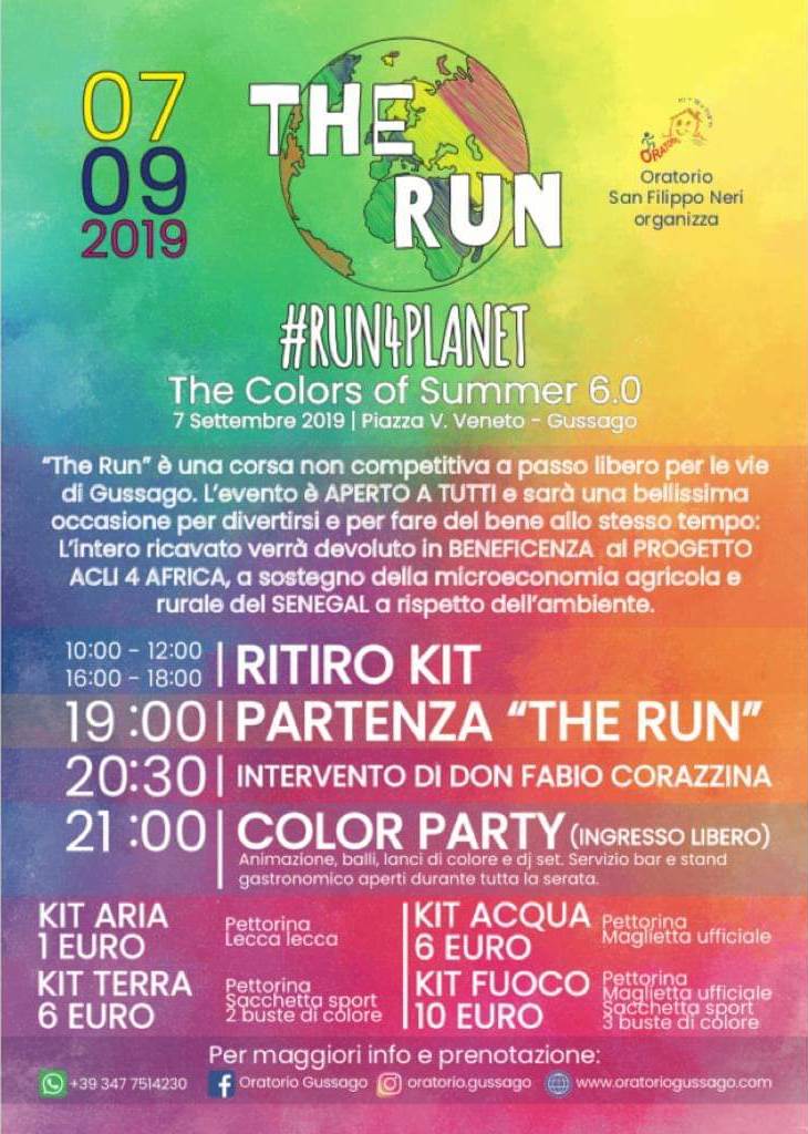 The Run - The Colors of Summer 6.0