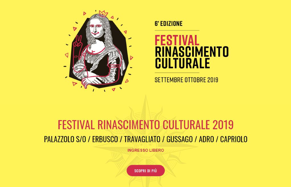 Festival Rinascimento Culturale settembre 2019