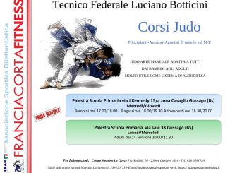 corsi judo settembre 2019