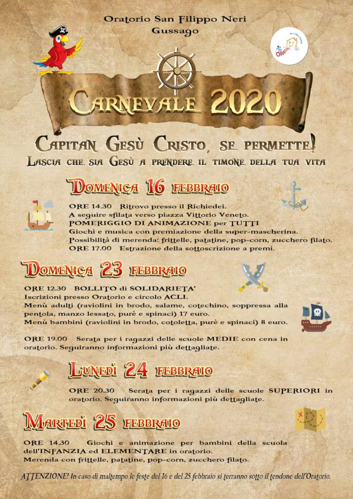 Carnevale piazza febbraio 2020
