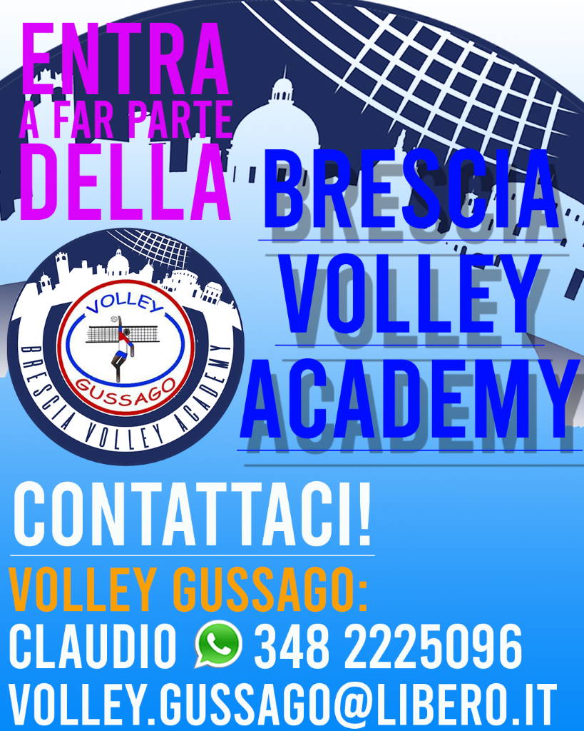 Brescia volley Academy Gussago giugno 2021