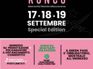 Torneo di Ronco special Edition settembre 2021