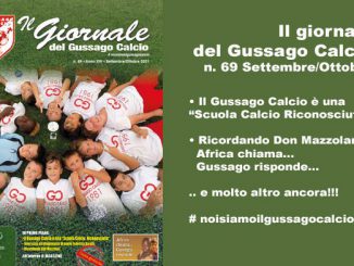 Banner Giornale Gussago Calcio 69 settembre-ottobre 2021