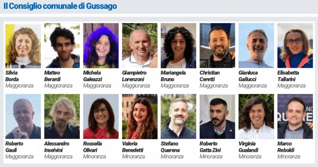 Consiglio comunale Gussago giugno 2022