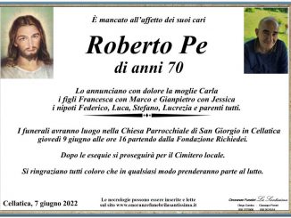 Necrologio Roberto Pe 2022