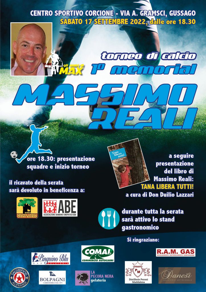 Torneo calcio memorial Massimo Reali settembre 2022