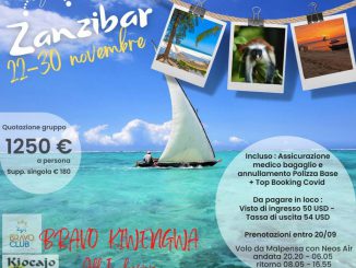 Viaggio Zanzibar novembre 2022