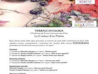 Massimo Spagna premio couleur poeme marzo 2023