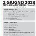 2 giugno: festa della Repubblica Italiana 2023