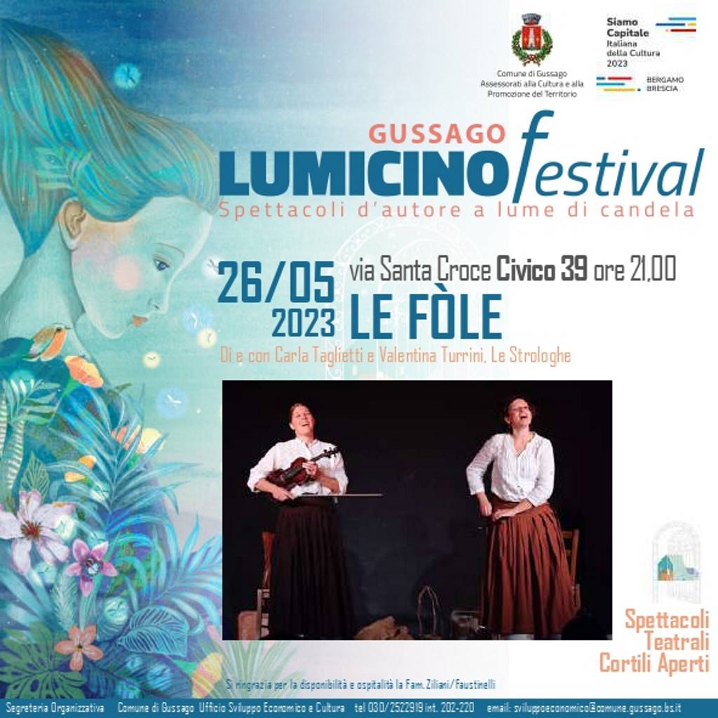 Lumicino Festival Folè maggio 2023