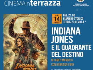 Cinema Terrazza Indiana Jones agosto 2023