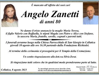 Necrologio Angelo Zanetti 2023