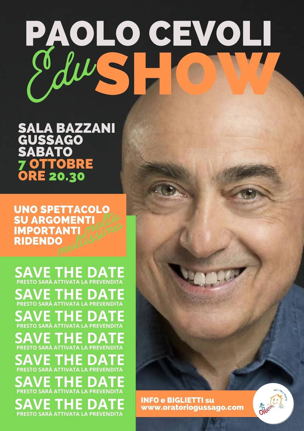 Paolo Cevoli Show ottobre 2023
